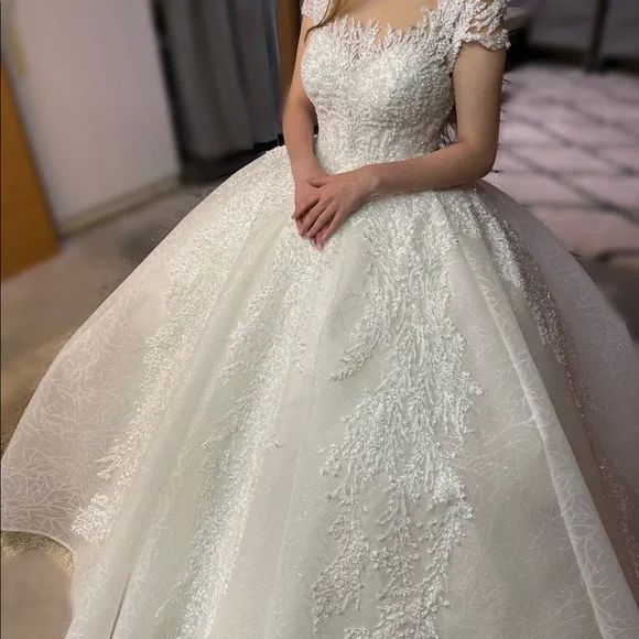 Custom European wedding dress!